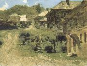 Levitan, Isaak Angle in Pljob oil on canvas